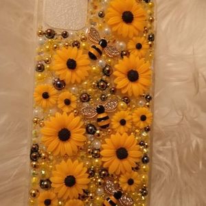 Iphone 11 bling case